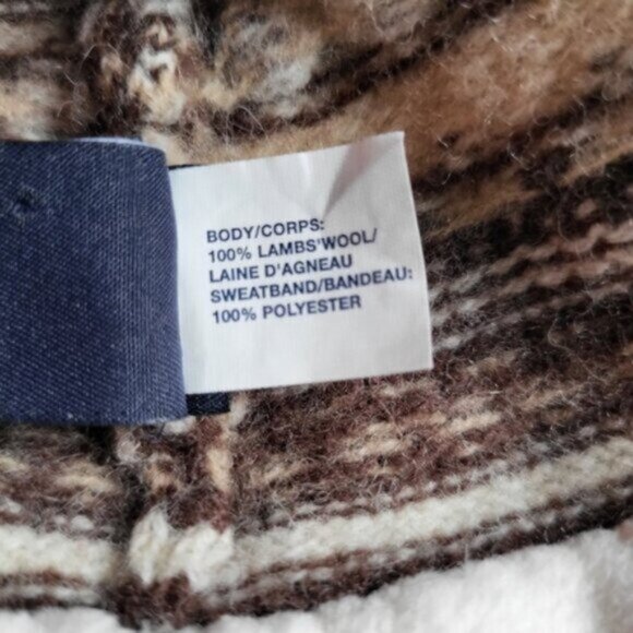 Lambs Wool Winter Hat Adult GAP - Picture 6 of 7